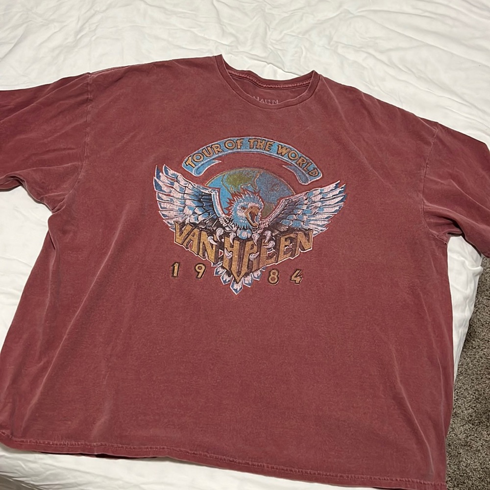 urban outfitters an halen oversized tshirt